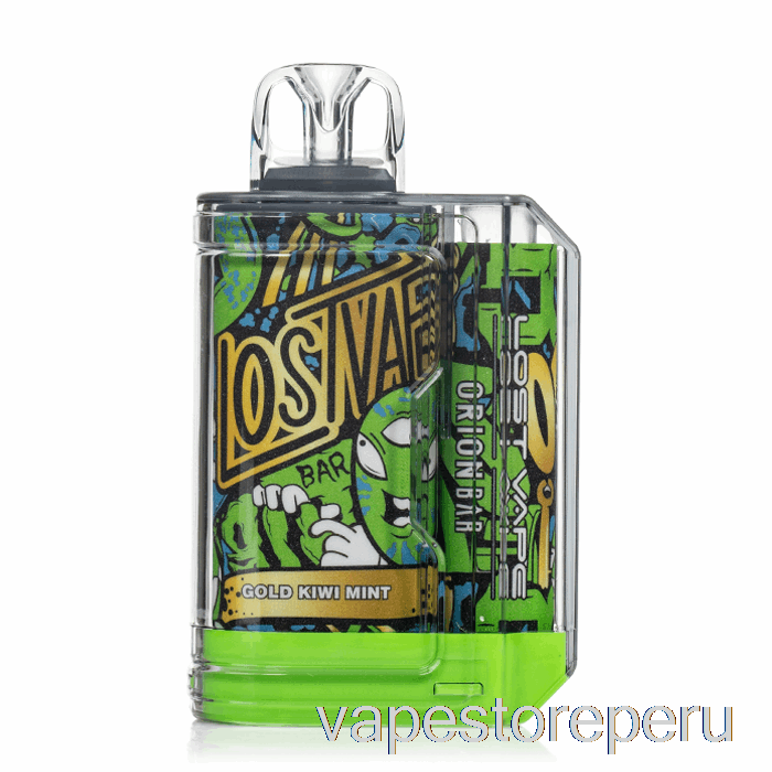 Vape Peru Vape Perdido Orion Bar 7500 Desechable Oro Kiwi Menta